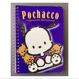 Vintage Sanrio Pochacco Spiral Notebook